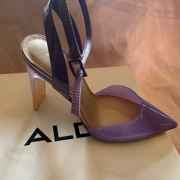 Aldo Lavender Strappy Heels - Picture 7 of 8